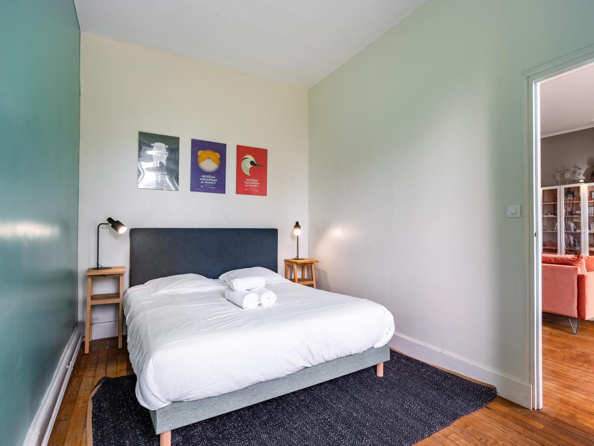 Le Chic D'Adam - A Cote Du Parc De La Pepiniere Apartment Nancy Exterior foto