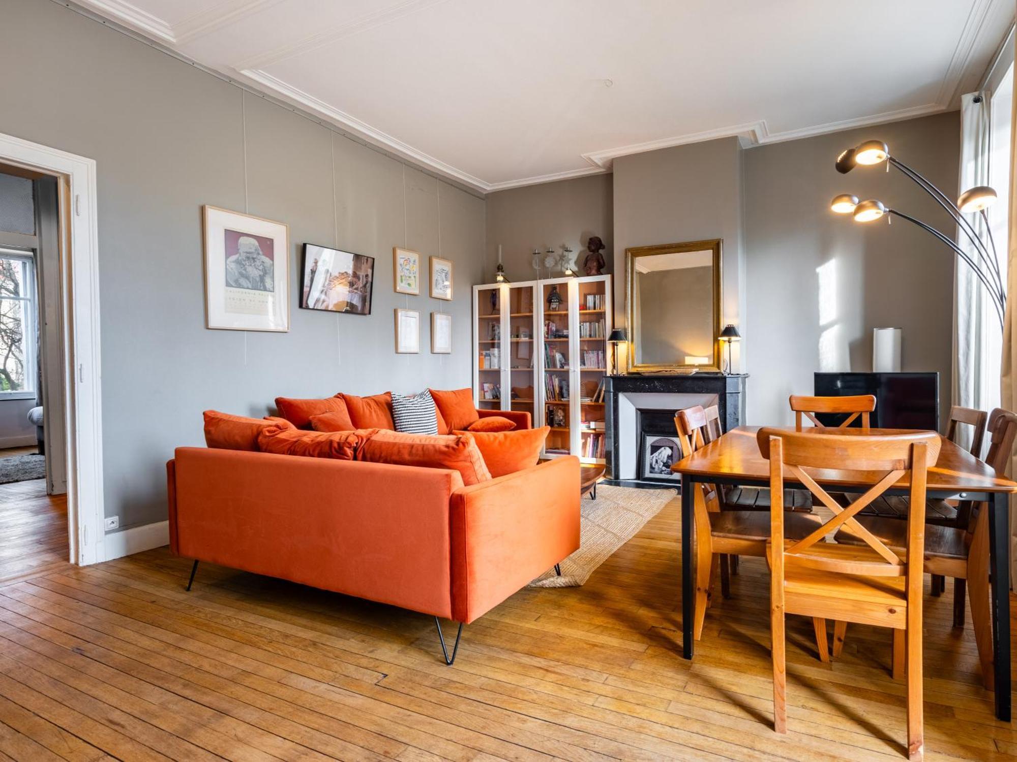 Le Chic D'Adam - A Cote Du Parc De La Pepiniere Apartment Nancy Exterior foto