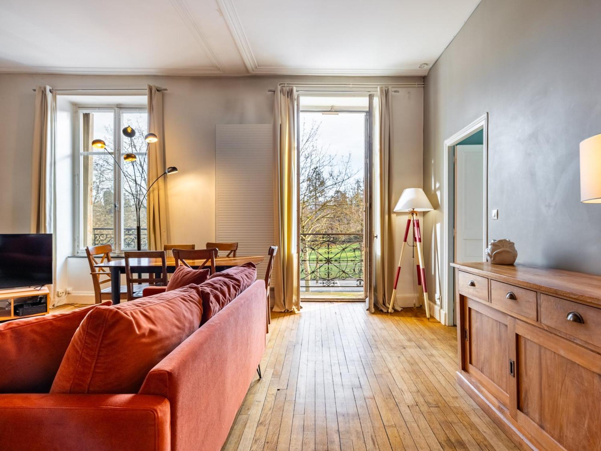 Le Chic D'Adam - A Cote Du Parc De La Pepiniere Apartment Nancy Exterior foto